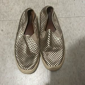 Tory Burch gold slides women’s size 7